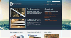 Desktop Screenshot of parmafender.com